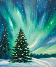 Christmas Aurora Painting Workshop