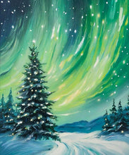 Christmas Aurora Painting Workshop