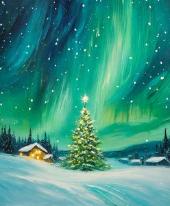 Christmas Aurora Painting Workshop