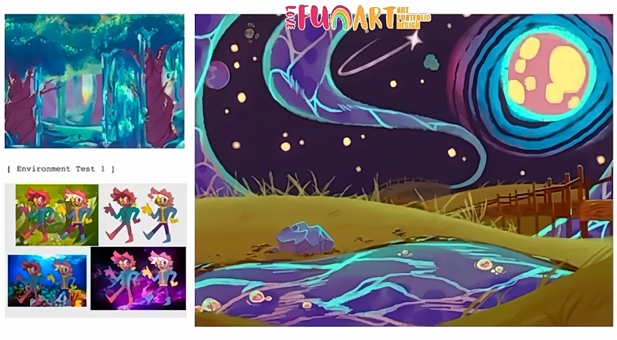 Animation Layout Design – LoveFunArt