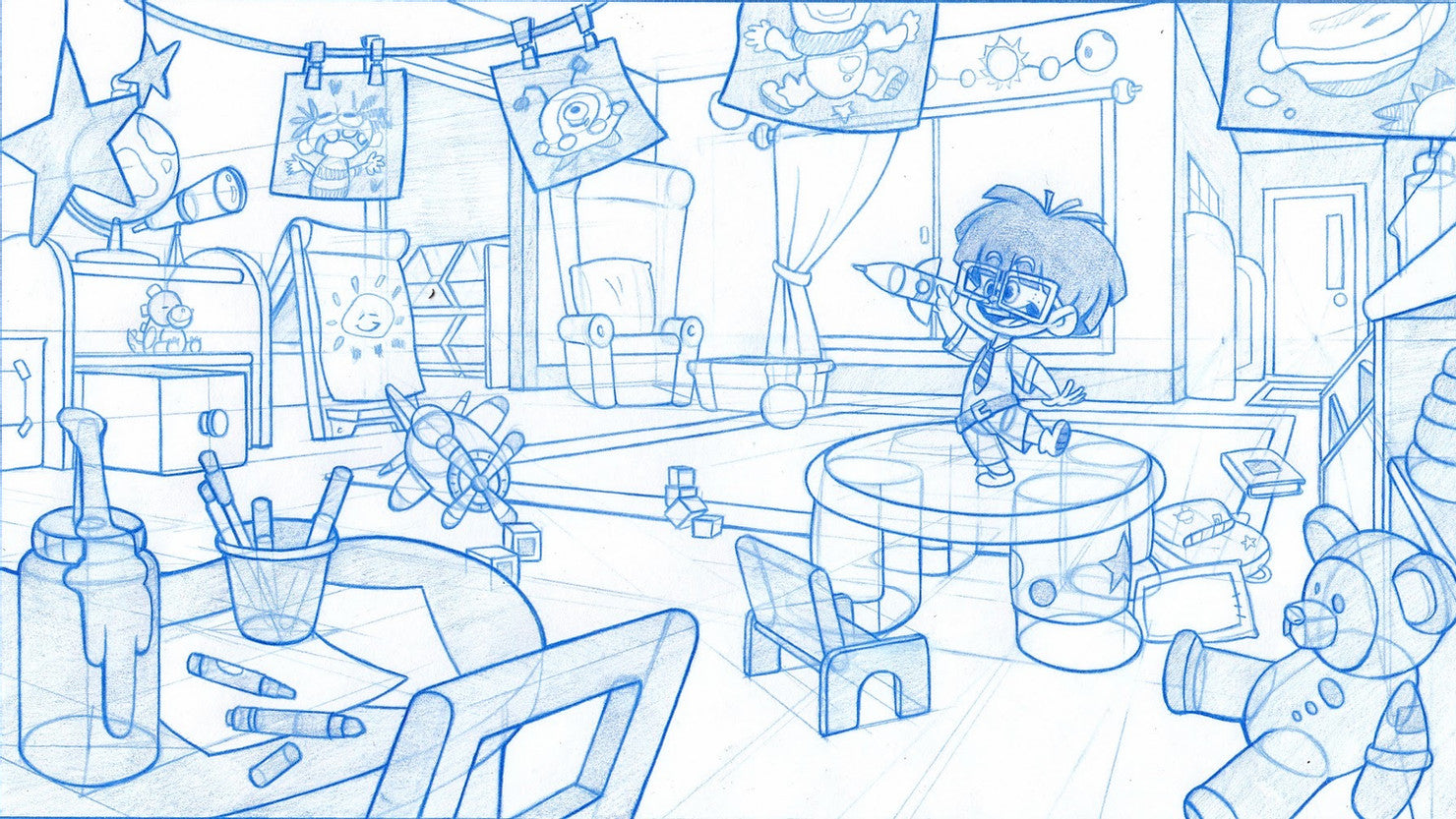 Animation Layout Design – LoveFunArt